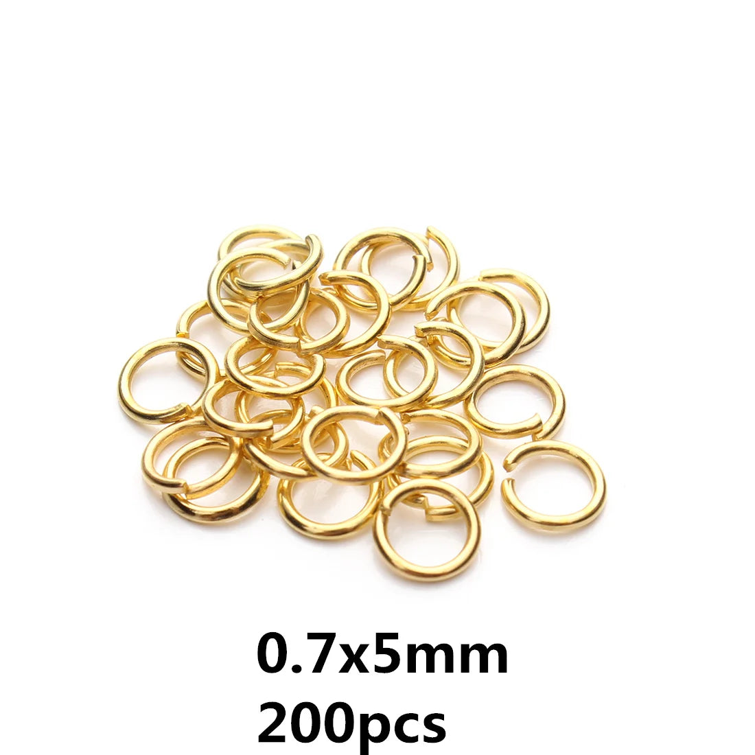 8 Colors 200pcs Open Jump Rings+ 50pcs Lobster Clasps Hooks Connectors Jewelry Making DIY Bracelet Necklace Jewelry Findings Kit