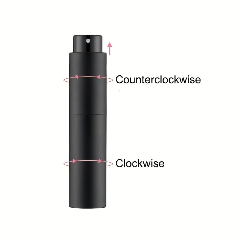 10ml Refillable Travel Perfume Atomiser – Portable Mini Cologne Spray Bottle