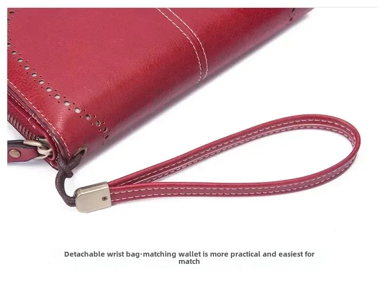 High Quality Women Wallet  Anti-theft Leather Wallets For Woman Long Zipper Large Ladies Clutch Bag Female Purse Card Holder