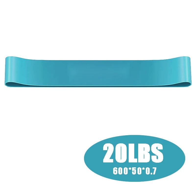 Resistance Exercise Loop Bands Set – 5 Levels for Women & Men Booty & Leg Training