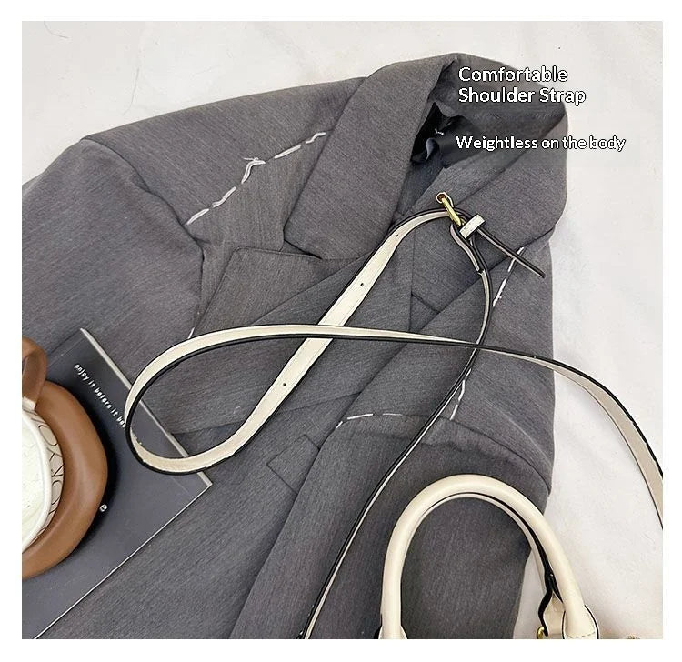Latest trendy ladies' light luxury retro high-end versatile handbag, single shoulder crossbody bag, mini classic pillow bag