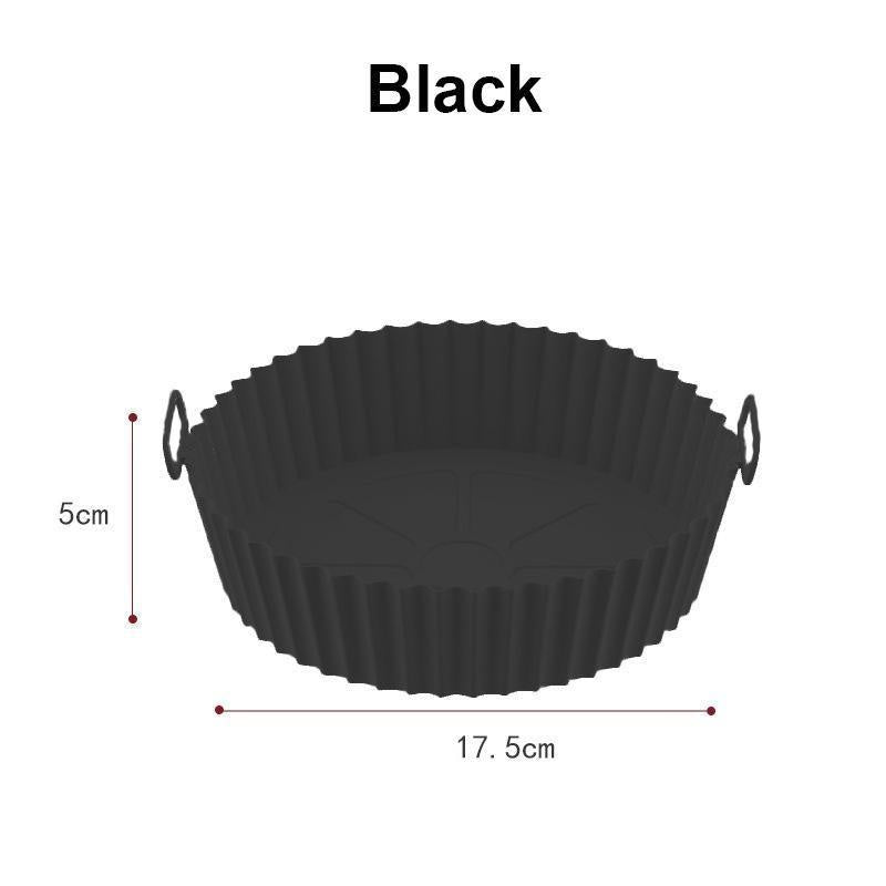 Reusable Silicone Air Fryer Liner – Non-Stick Food-Safe Basket Insert