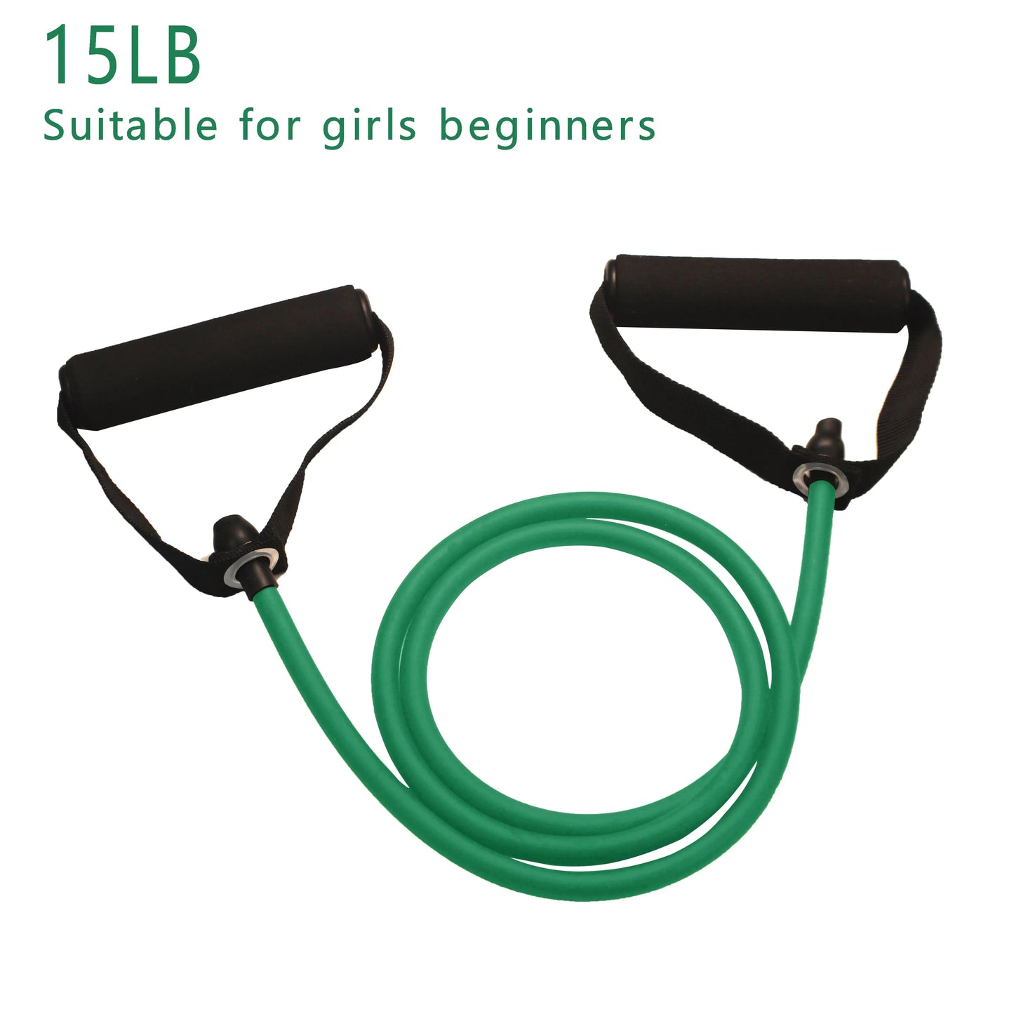 Resistance Bands with Handles – Workout Exercise Bands for Home Strength Training