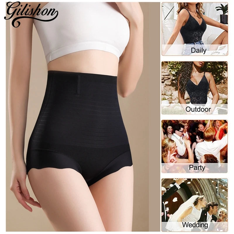 Women's Slimming Shapewear Shorts – High Waist Tummy Control & Hip Lift Panties