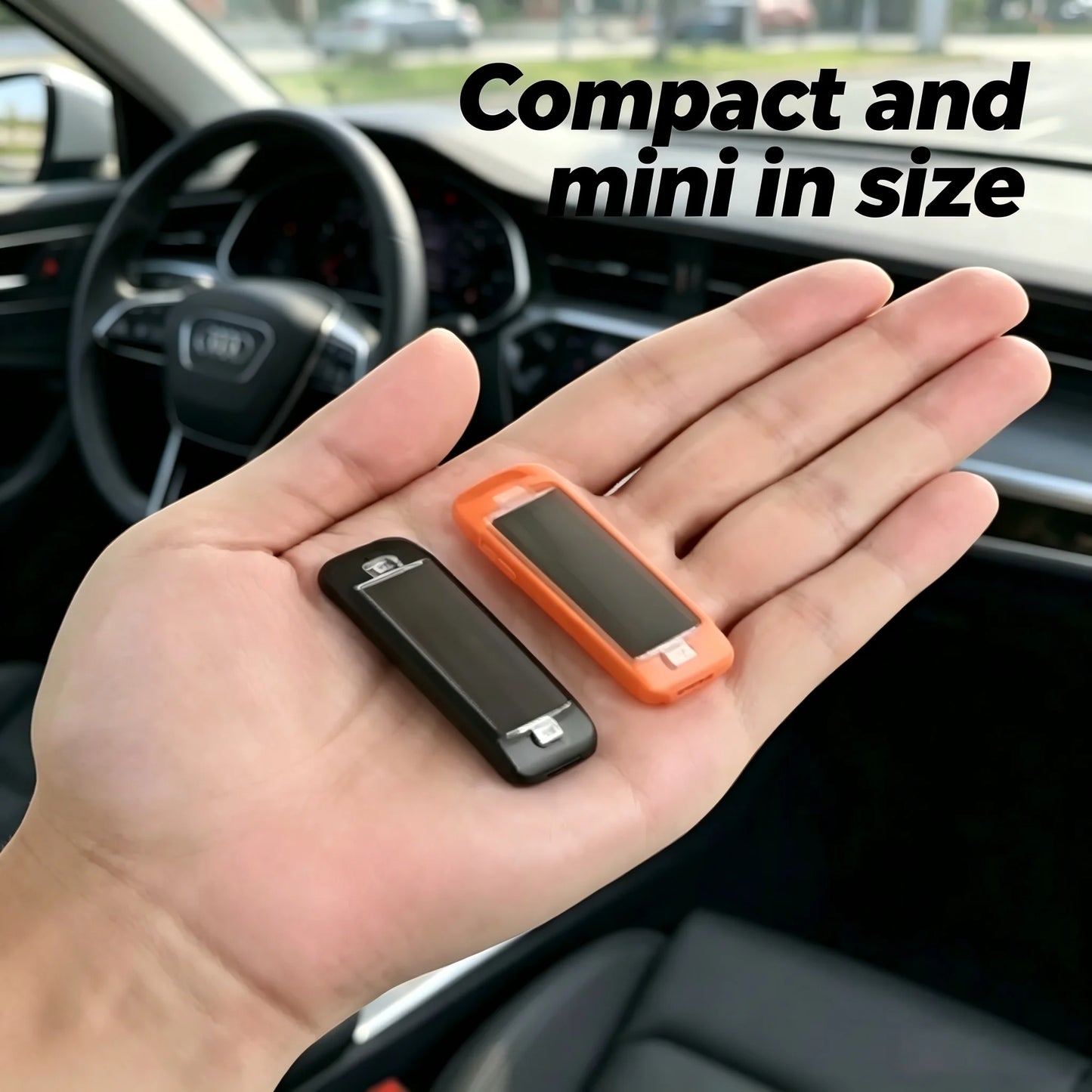 Mini Solar LED Car Warning Light, Wireless Anti-Theft Flashing Lamp, Simulated Dummy Alarm Security Light