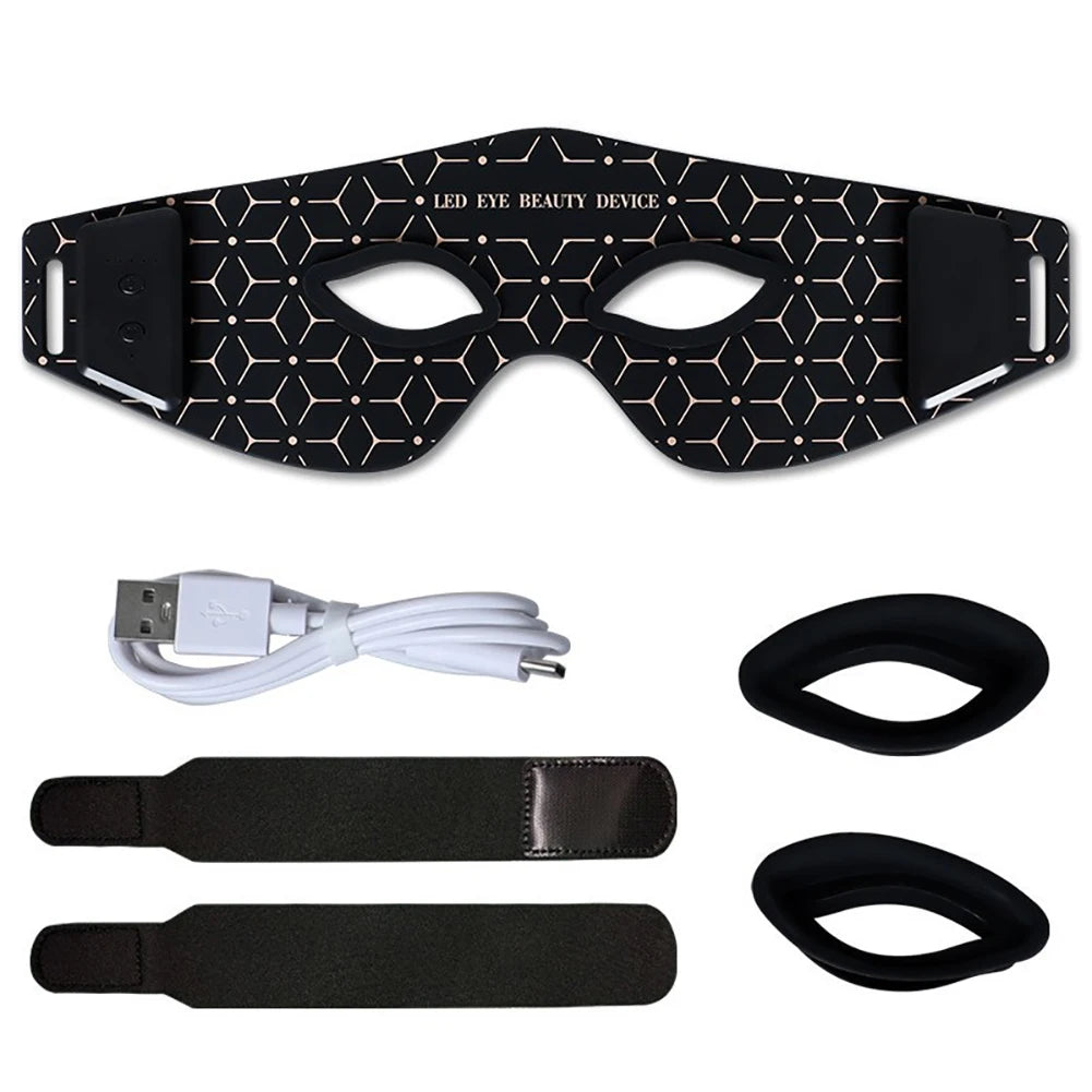 Red Light Eye Mask – 630nm & 850nm LED Therapy for Dark Circles & Puffiness