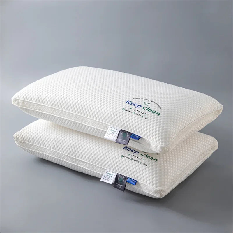 48x74cm Hotel-Grade Twisted Pillow Core – Soft Supportive Bed Pillow Insert for Home & Dorm