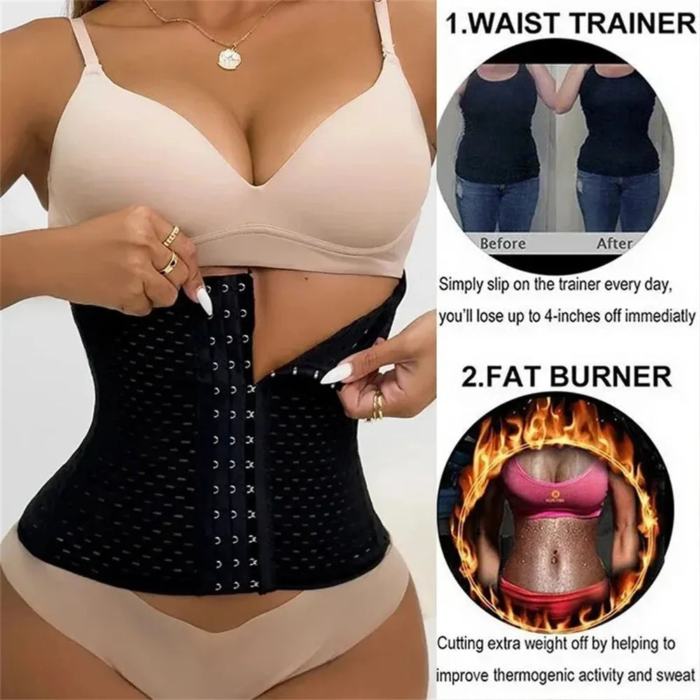 Women's Tummy Control Shapewear Bodysuit – Slimming Waist & Flat Belly Corset