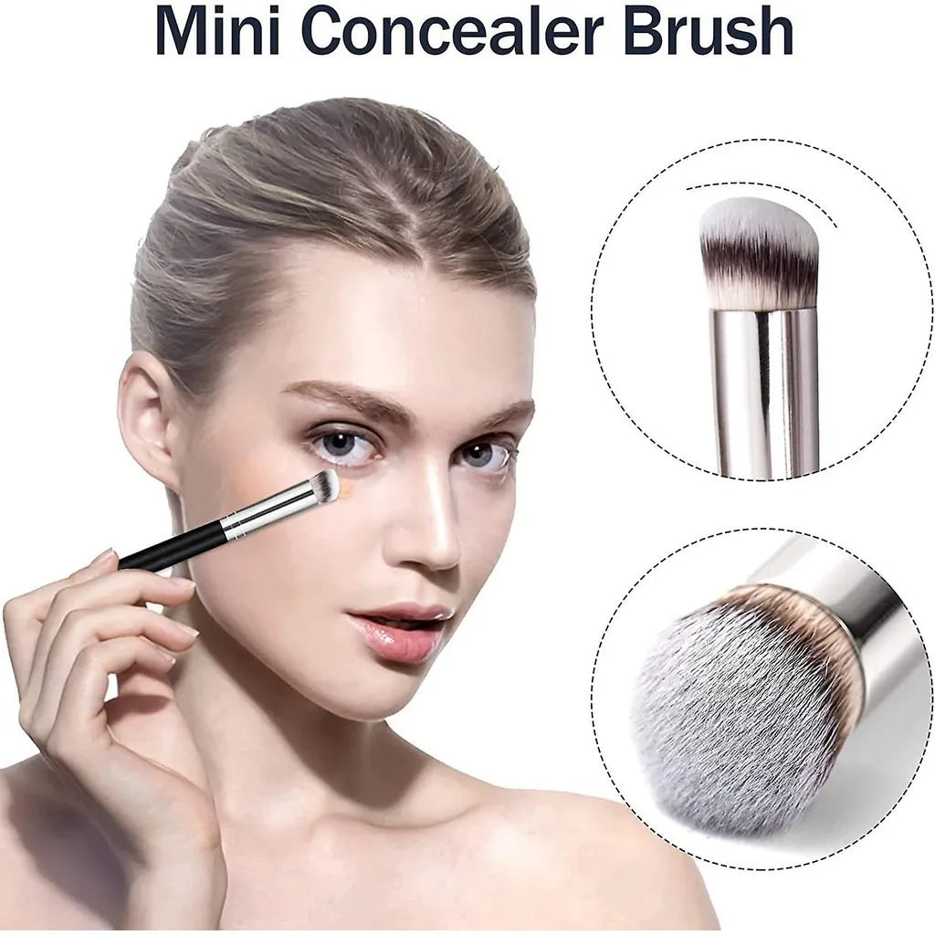 270 Concealer Brush, Flawless Foundation Eye Intense Face Makeup Brush, Premium Nose Contour Kabuki Blush Brush