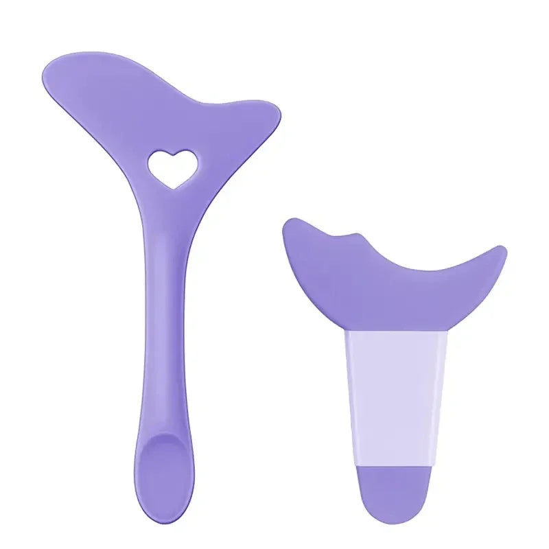 Silicone Eyeliner & Lipstick Stencil Aid – Reusable Wing Tip Makeup Tool