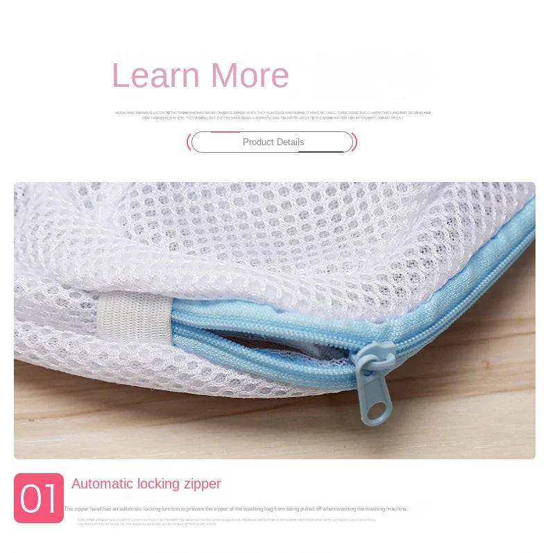 New Style Bra Wash Bag, Thickened Laundry Bag for Underwear, Sandwich Protective Wash Bag, Bra Bag