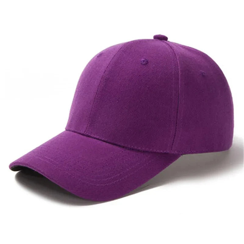 Unisex Plain Adjustable Snapback Baseball Cap – Street Dad Hat