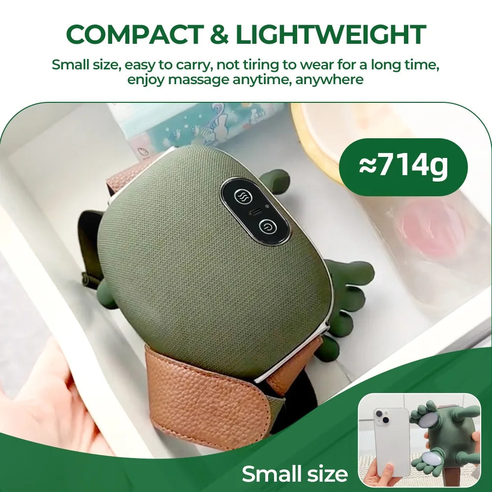 Wireless Bionic Finger Neck & Shoulder Kneading Massager – Shawl Wrap Design