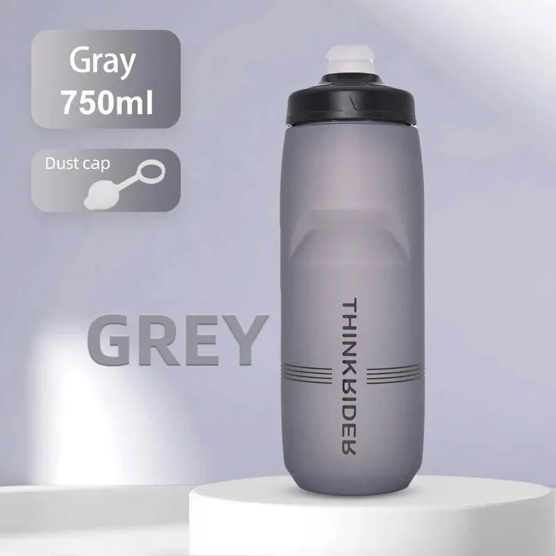 ThinkRider MTB Cycling Water Bottle – 620ml & 750ml Squeeze Sports Bottle