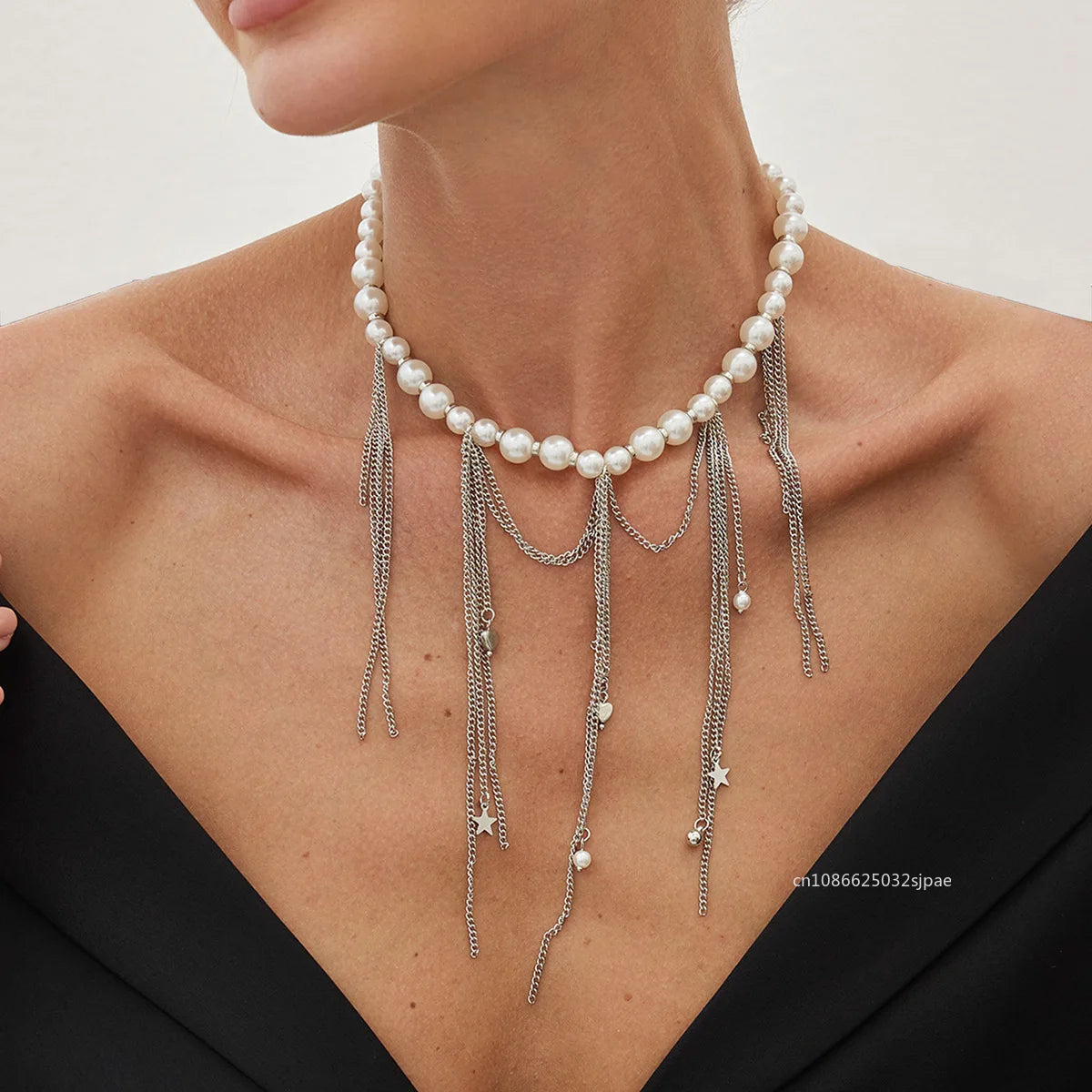 Natural Seashell Beaded Choker Necklace – Bohemian Beach Summer Jewellery