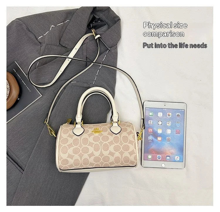 Latest trendy ladies' light luxury retro high-end versatile handbag, single shoulder crossbody bag, mini classic pillow bag