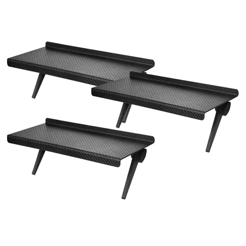 TV Top Storage Shelf & Monitor Stand – Adjustable Desktop Display Rack
