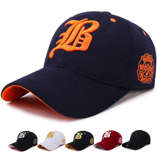 Geborduurde Snapback Baseballcap – Unisex Hip-Hop Zonnehoed