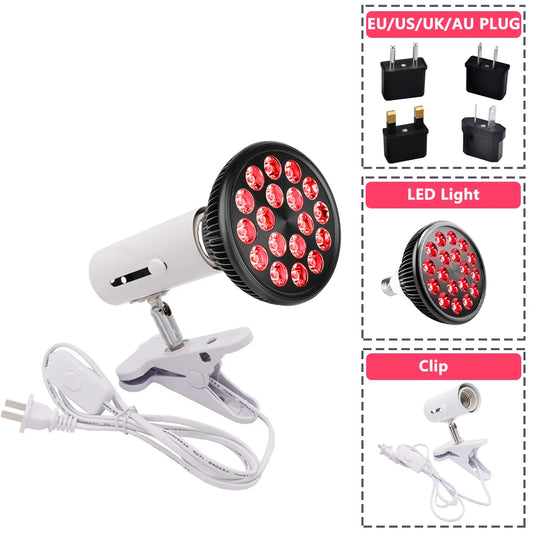 54W Infrared Red Light Therapy Panel – Skin Health & Muscle Recovery Device