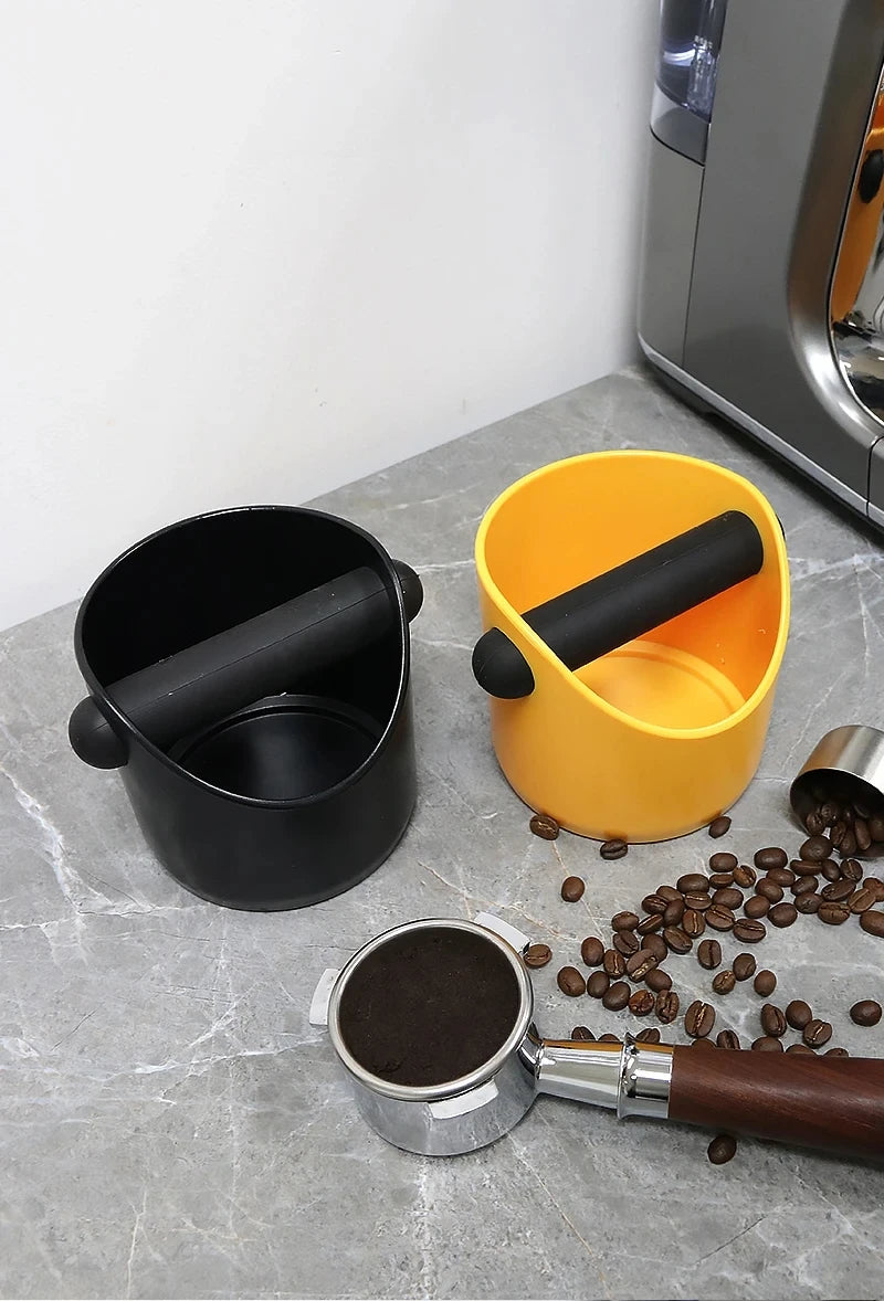 Espresso Knock Box – Anti-Slip Coffee Grounds Dump Bin for Baristas