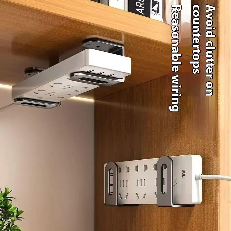 Wall-Mounted Wi-Fi Router Storage Bracket – Set of 2 Space-Saving Rack