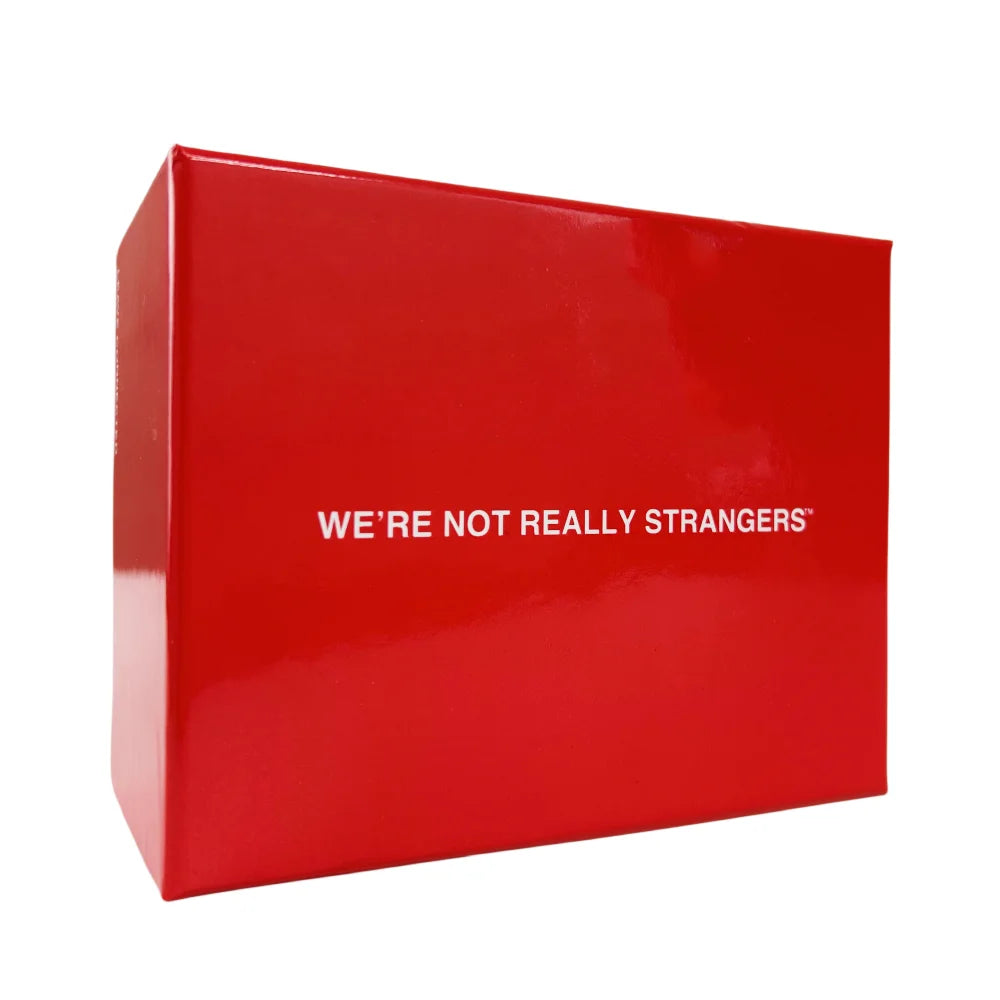 We're Not Really Strangers – Interactive Adult Card Game for Friends & Couples