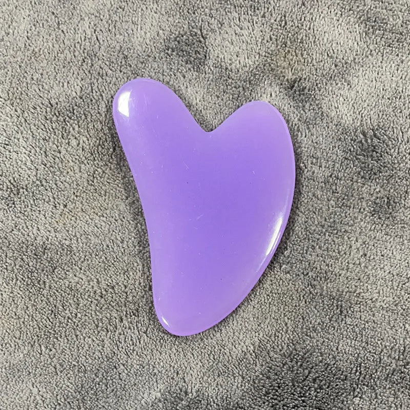 Jade Face Gua Sha Scraping Tool – Facial Massage for Skin Firming & SPA Care