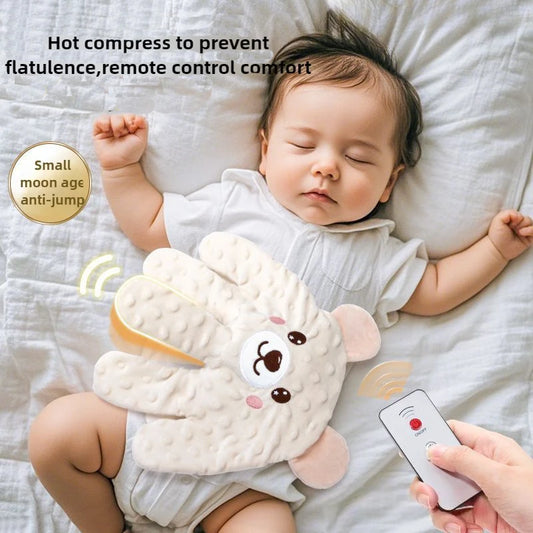 Baby Soothing Palm Sleep Aid Pillow – Remote Control Vibrating Calming Toddler Cushion