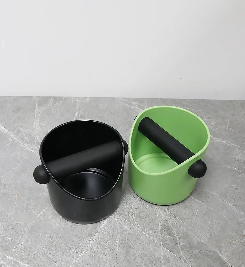 Espresso Knock Box – Anti-Slip Coffee Grounds Dump Bin for Baristas