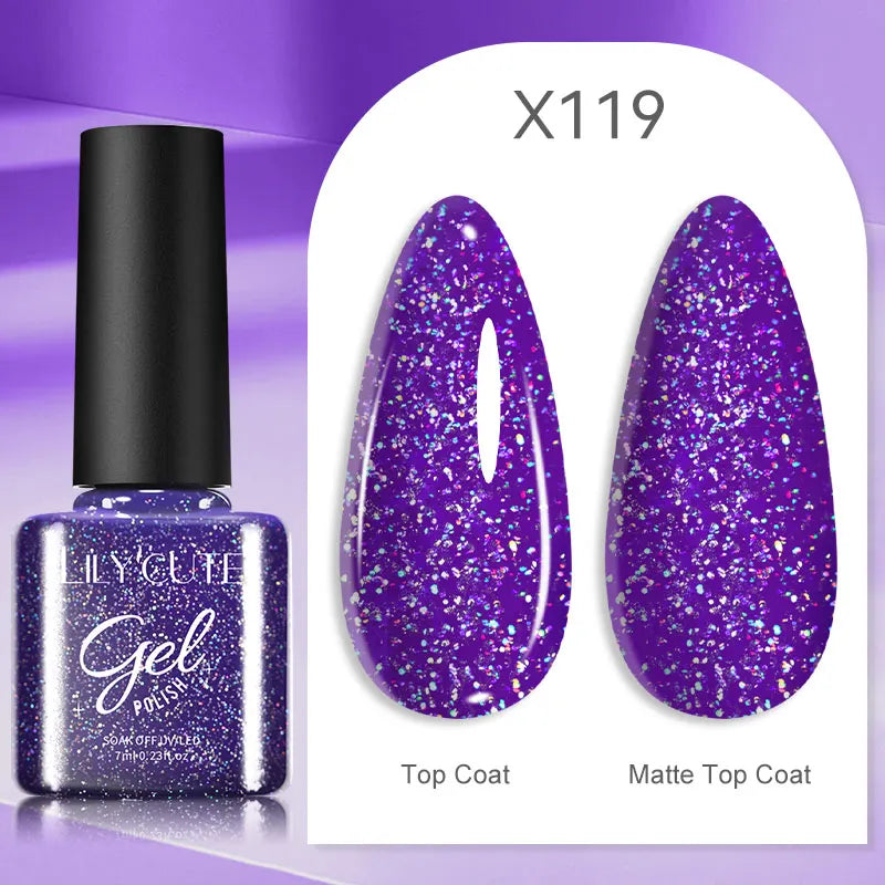 Gold Metallic Gel Nail Polish Liner – Super Bright Mirror French Stripe Nail Art
