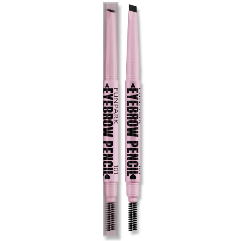 2-in-1 Waterproof Eyebrow Pen & Brush – Long-Lasting 5-Colour Brow Tattoo Pencil