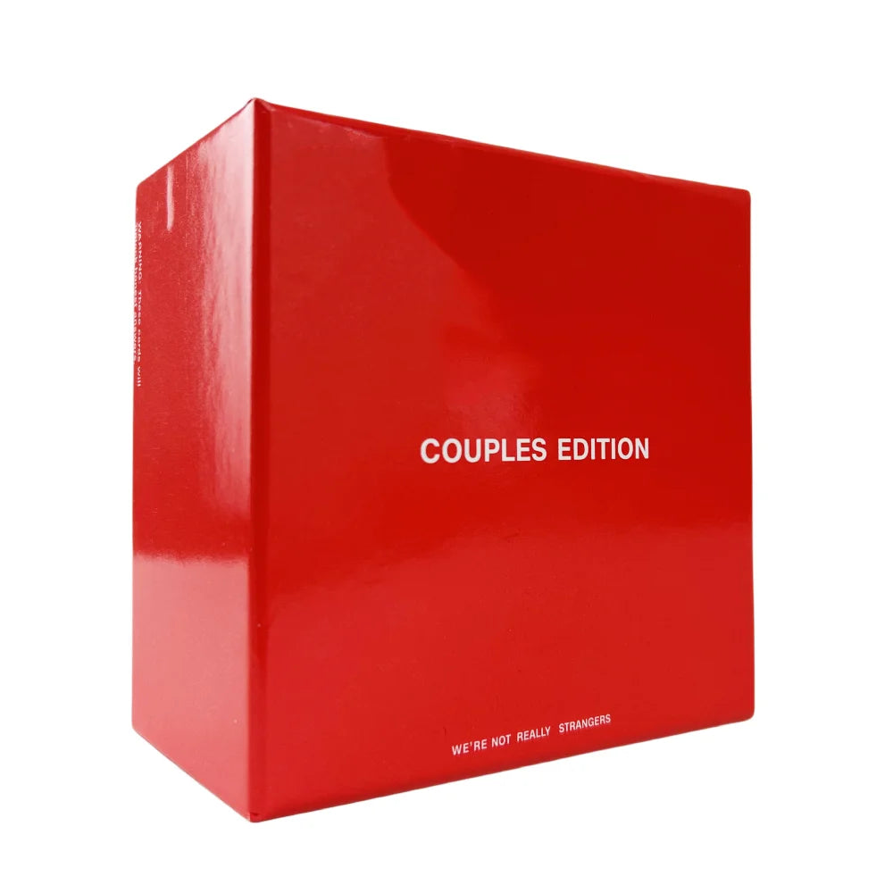 We're Not Really Strangers – Interactive Adult Card Game for Friends & Couples