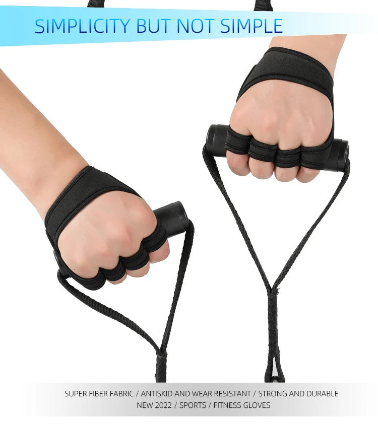 Gym Gloves for Men Women Fitness Weight Lifting Wristband Gloves Body Building Training Sports Exercise Cycling Glove Shockproof
