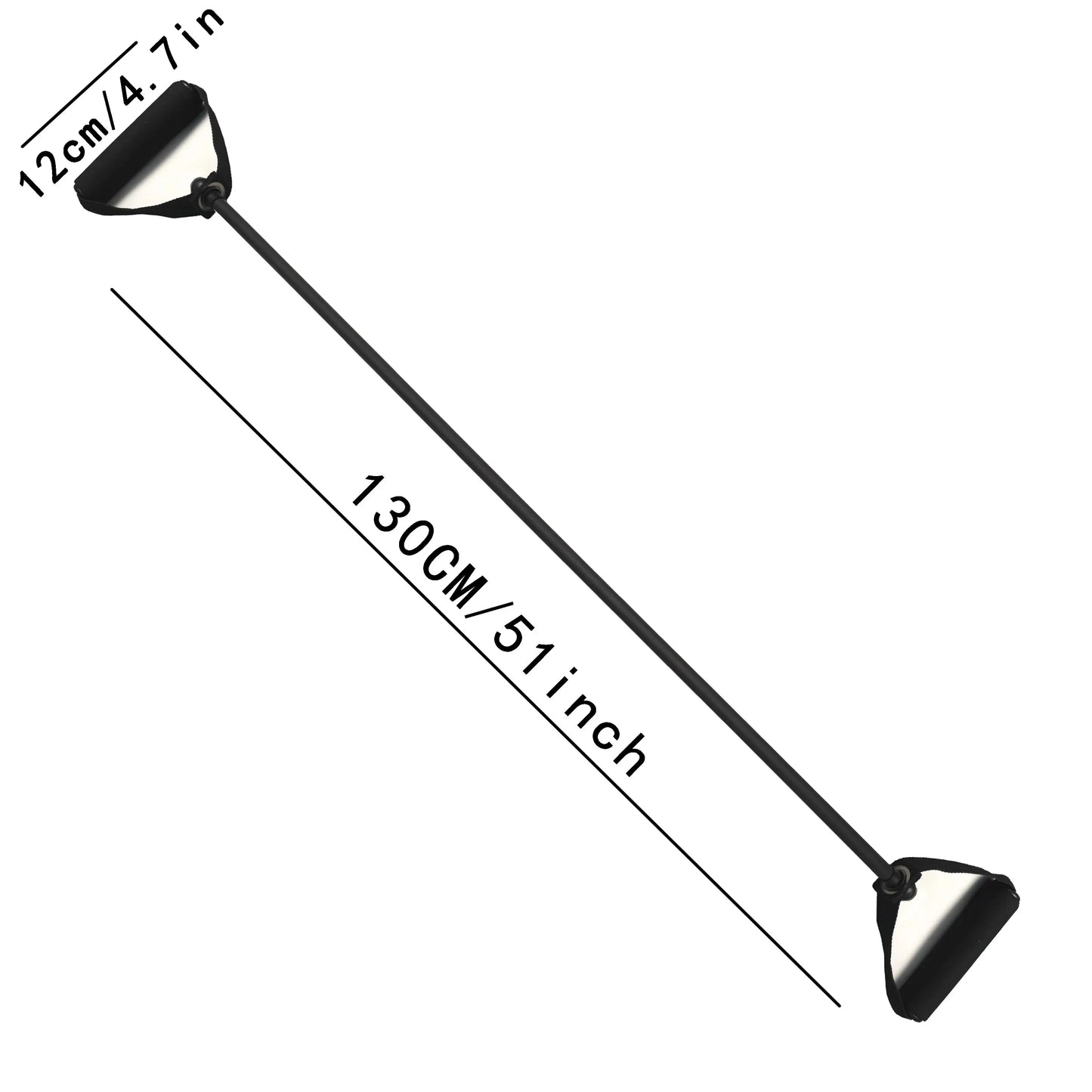Resistance Bands with Handles – Workout Exercise Bands for Home Strength Training