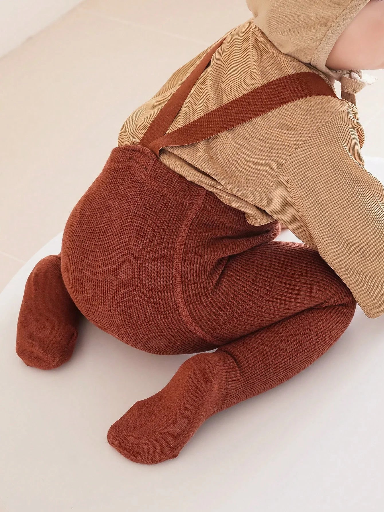 1Pcs Simple and Cute Baby Cotton Backstrap Leggings,Soft and Comfortable, Suitable for Babies Aged 6 to 36 Months for Daily Wear