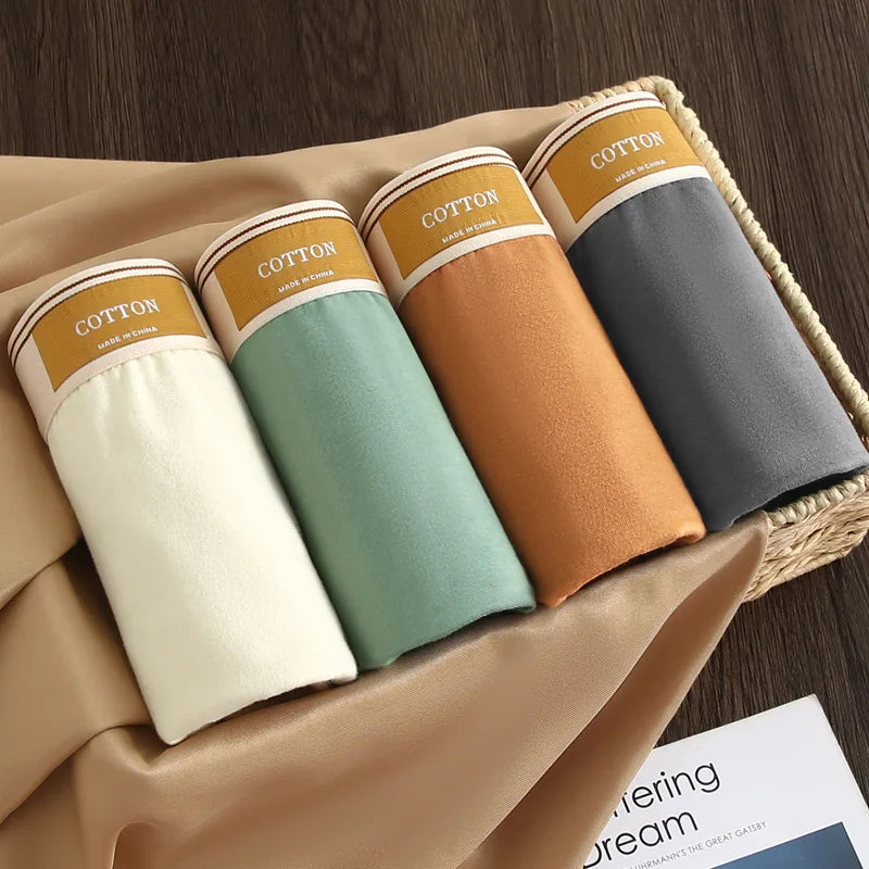3-Pack Men's Breathable Cotton Boxer Shorts – Comfortable Everyday Underwear