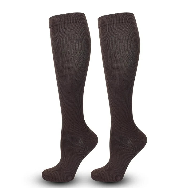 Compression Socks Medical Varicose Veins Swelling Support Legs 20-30mmHg Running Sports Socks Anti Fatigue Pain Relief Men Women