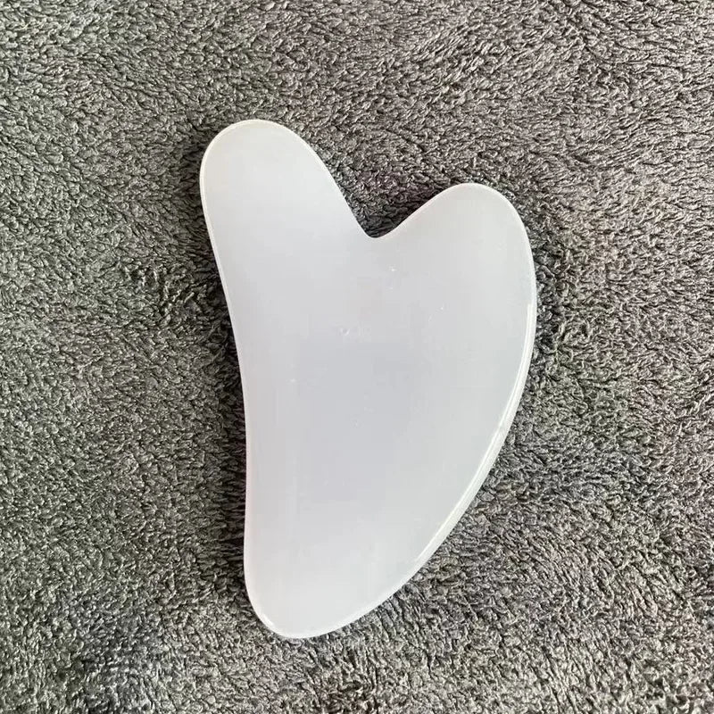 Jade Face Gua Sha Scraping Tool – Facial Massage for Skin Firming & SPA Care