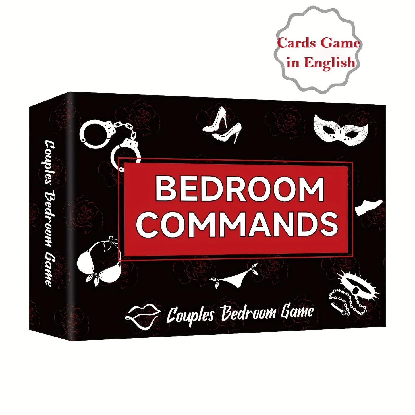 Bedroom Card Game for Couples – 108 Adult Cards for Date Nights & Valentine's Day