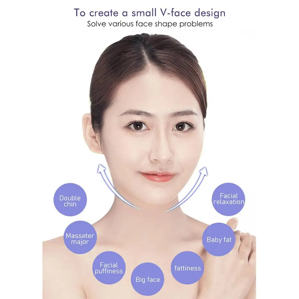 V-Line Face Sculpting Sleep Mask – Chin & Jawline Lifting Band