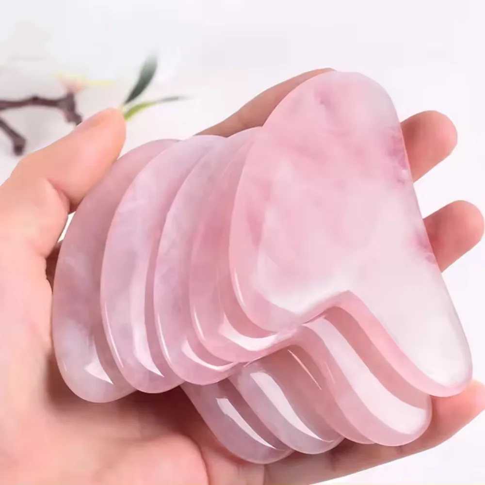 Jade Face Gua Sha Scraping Tool – Facial Massage for Skin Firming & SPA Care
