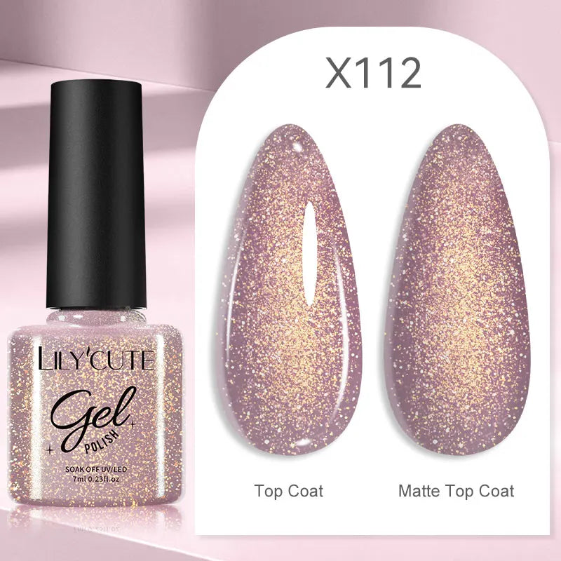 Gold Metallic Gel Nail Polish Liner – Super Bright Mirror French Stripe Nail Art