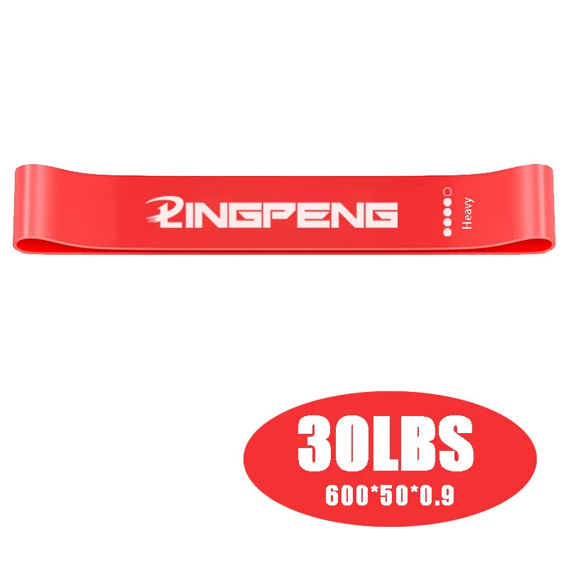 Resistance Exercise Loop Bands Set – 5 Levels for Women & Men Booty & Leg Training