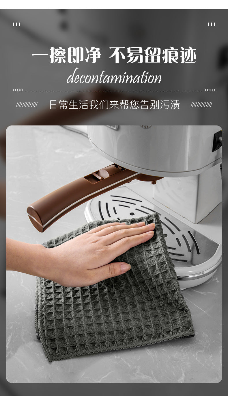 Super-Absorbent Barista Bar Towel – Lint-Free Coffee Machine Cleaning Cloth