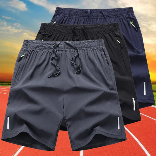 Heren Sneldrogende Zomershorts – Slim Fit Hardloop- & Gymtrainingsbroek