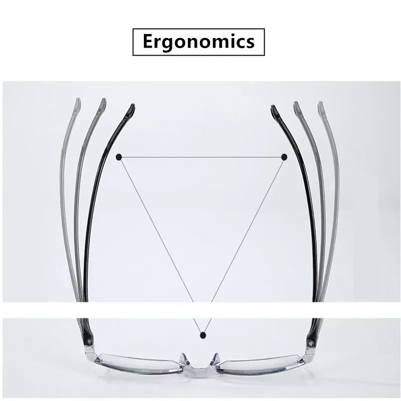 New Reading Glasses Men Magnification Eyewear Presbyopic Glasses Diopter Dimond Cutting +1.0 To +4.0 Blue Light Glasses