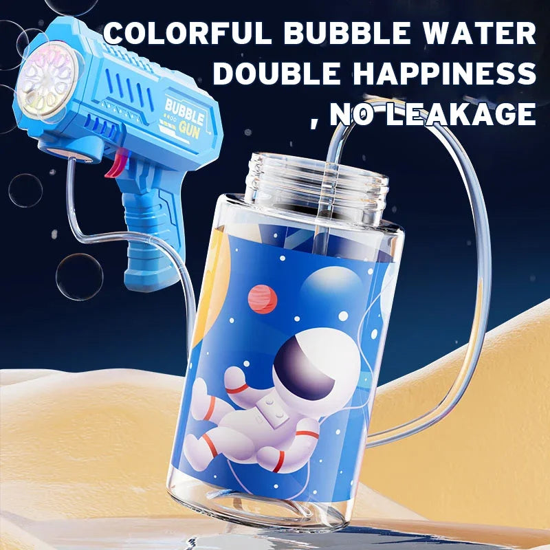 Automatic Bubble Gun — Rocket Bubble Machine for Kids & Outdoor Fun
