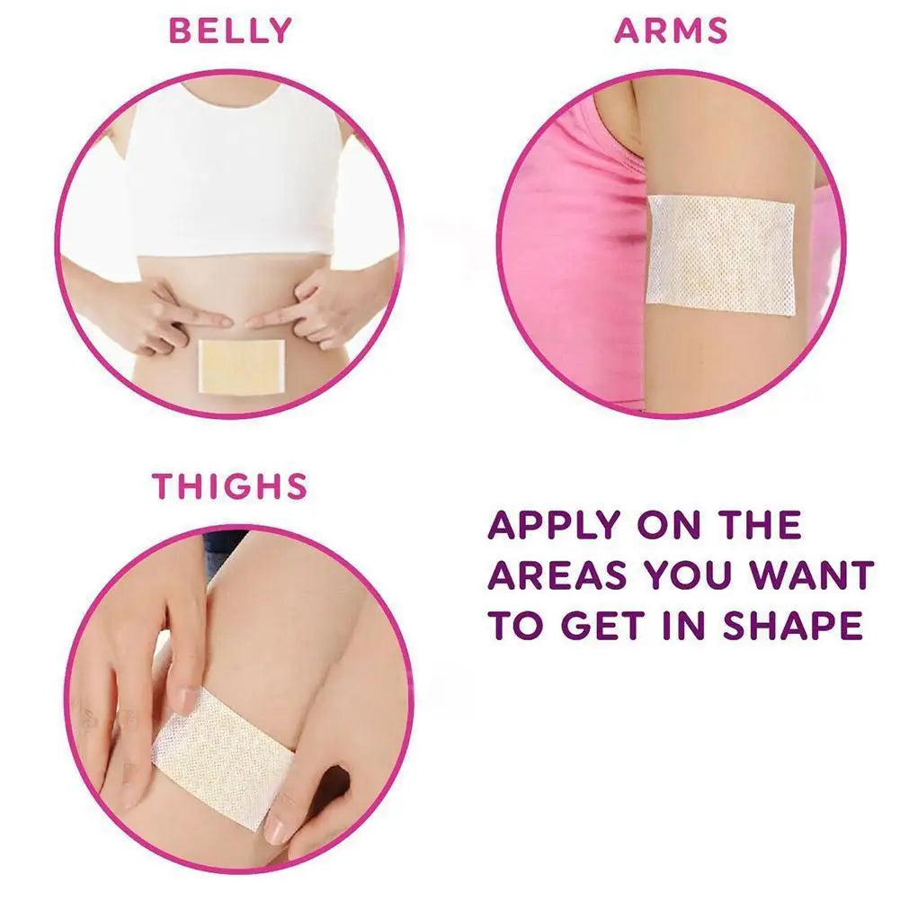 Body Slimming Patches – Fast Belly Fat Burning & Lymphatic Drainage Stickers
