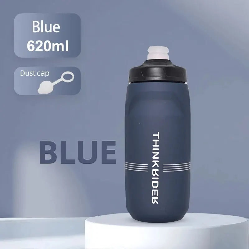 ThinkRider MTB Cycling Water Bottle – 620ml & 750ml Squeeze Sports Bottle