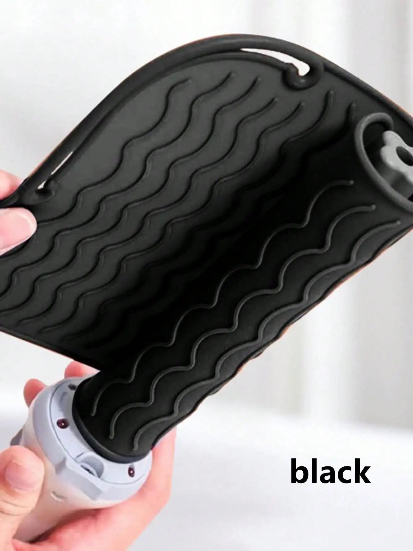 Heat-Resistant Silicone Mat for Hair Tools – Flat Iron, Curler & Straightener Pad